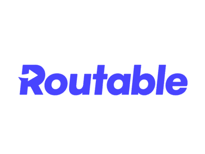 Routable logo